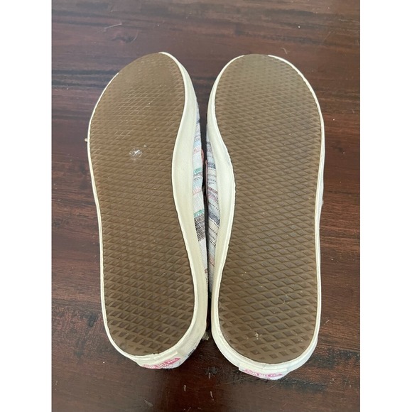 Vans Off The Wall Womens Chauffette Sneakers Shoes White VN-0SE9DST Lace Up 7M - Picture 4 of 6